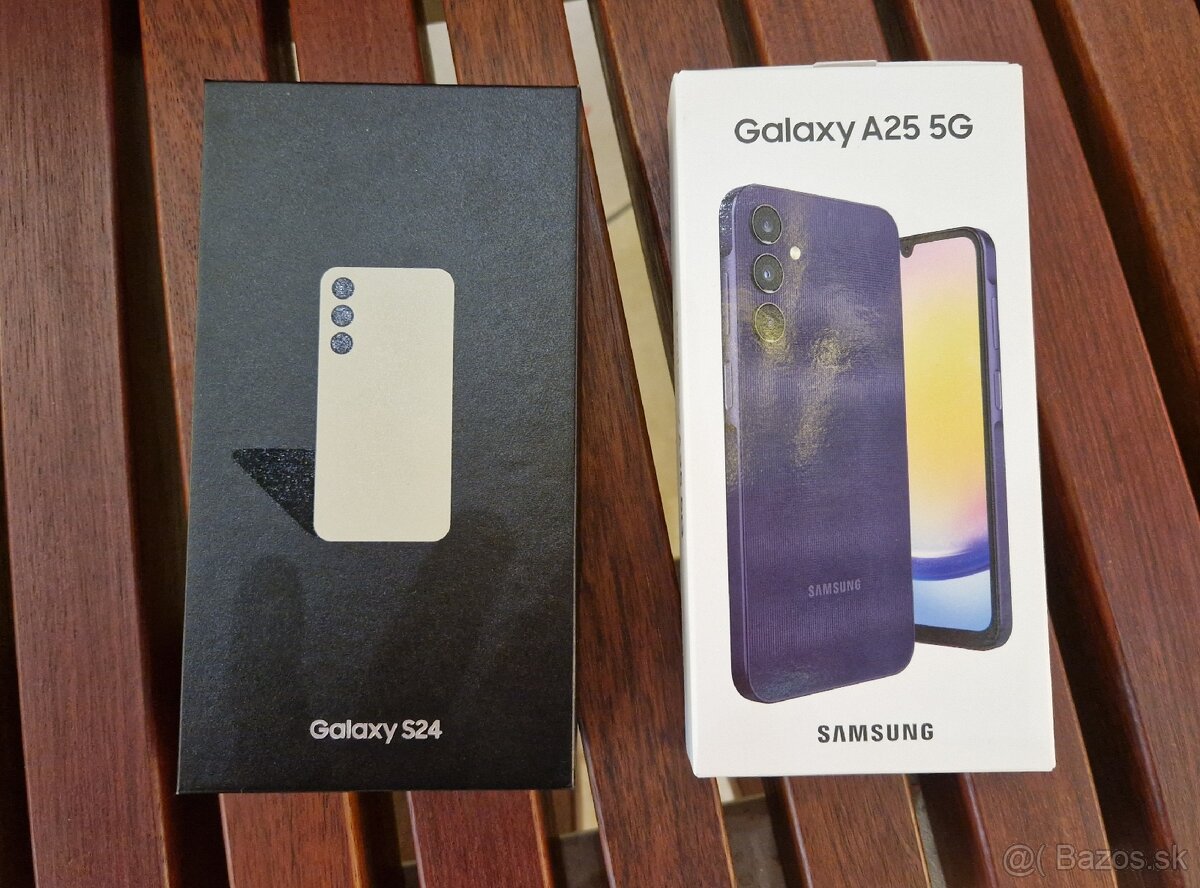 Samsung S24 256GB + Samsung A25