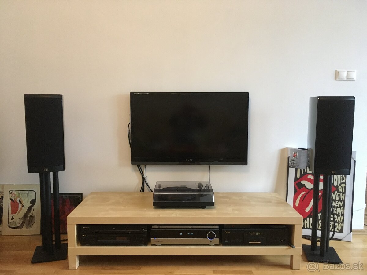 JBL LS 40 – High – end, čierny klavírny lak, ako nové.