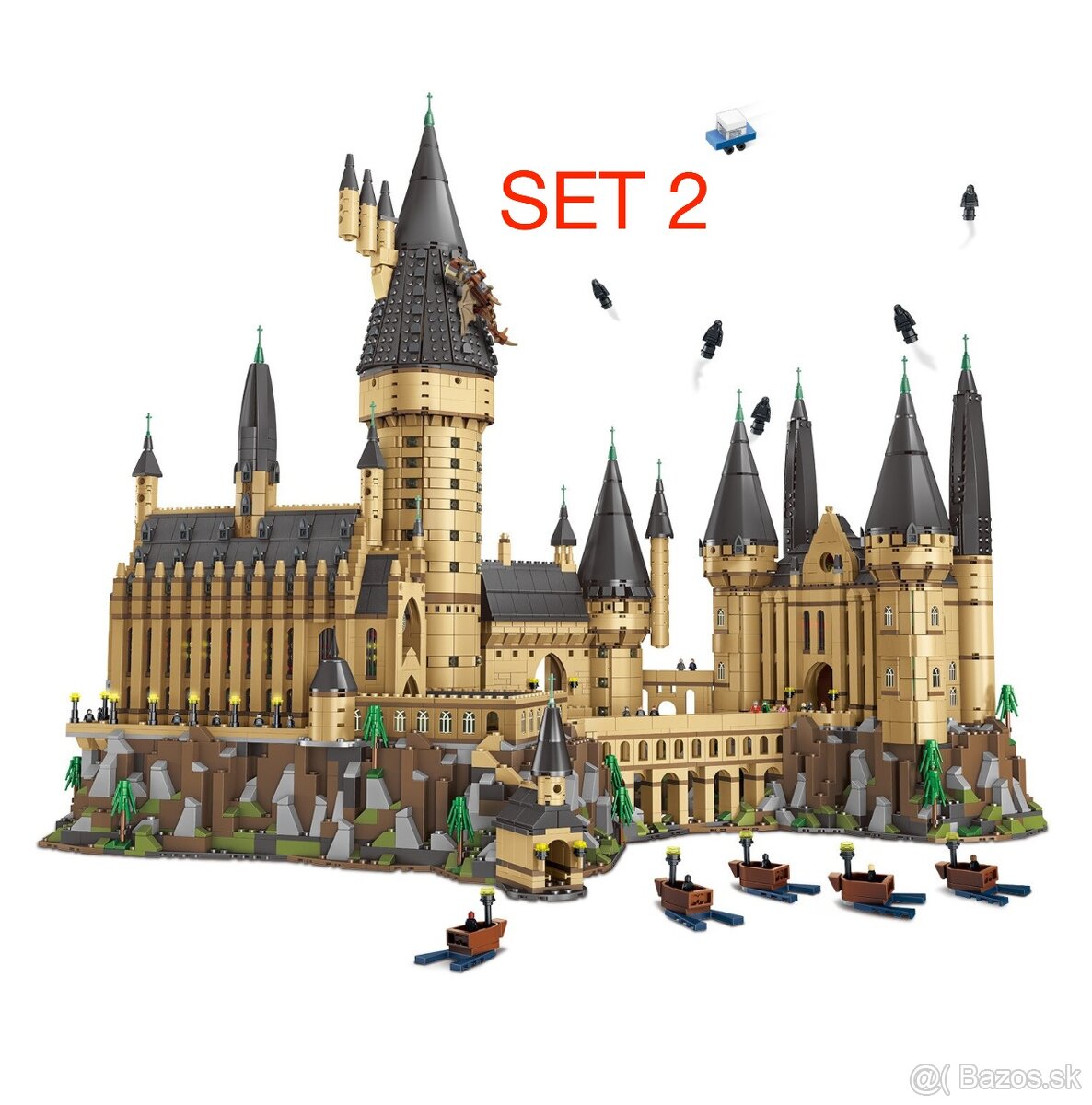 Harry Potter stavebnice 5 + figúrky - typ lego - nové