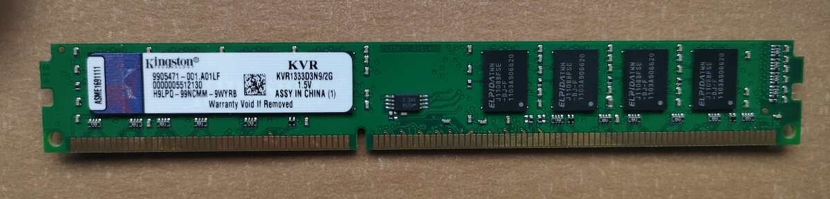 Ram Kingston DDR3 2GB