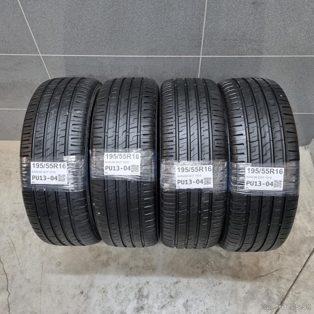 Letné pneumatiky 195/55 R16 BARUM DOT1918