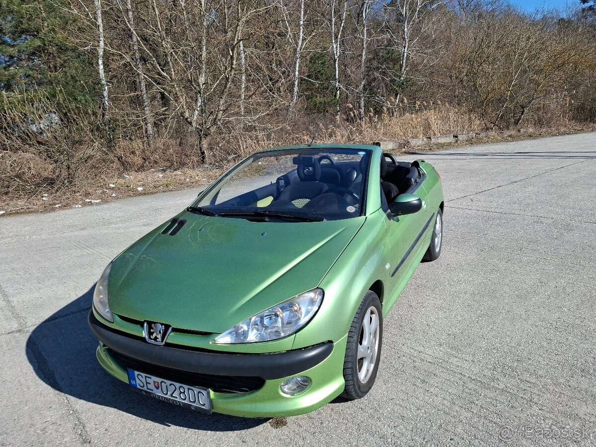 Kabriolet Peugeot 206CC benzin