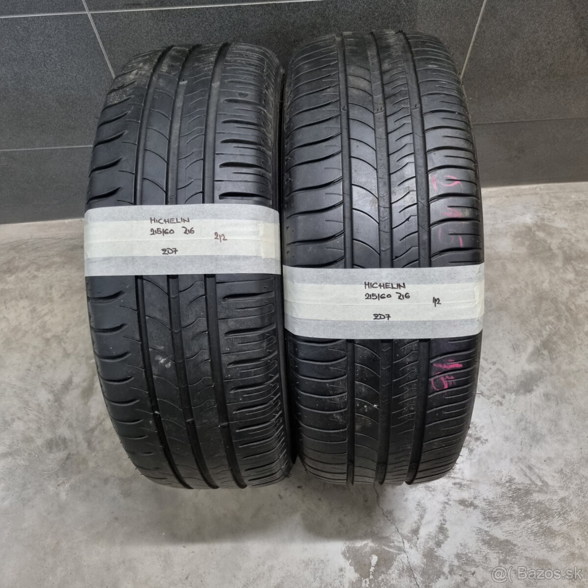 Letné pneumatiky 215/60 R16 MICHELIN