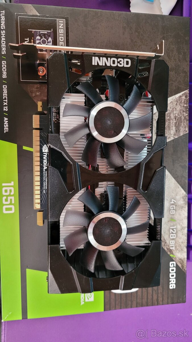 Inno3D GeForce GTX 1650 GDDR6 TWIN X2 OC