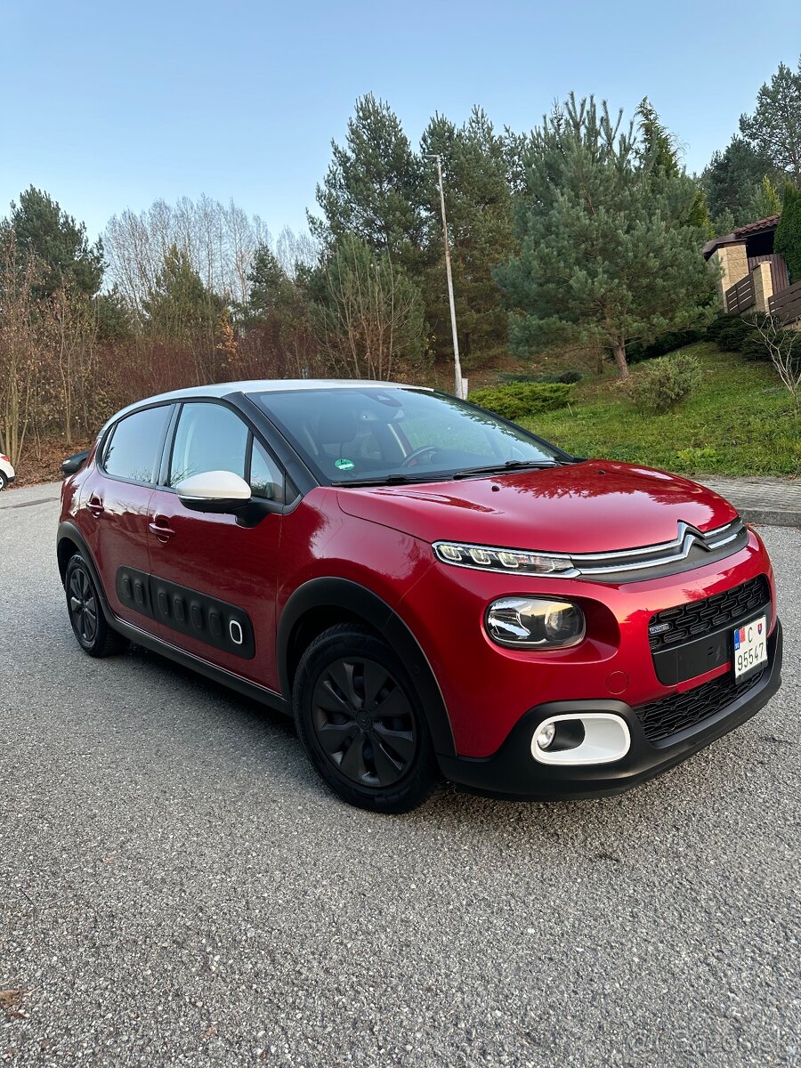 Citroen C3 1.2i Puretech 60kw/82PS Airbone edition,Kamera