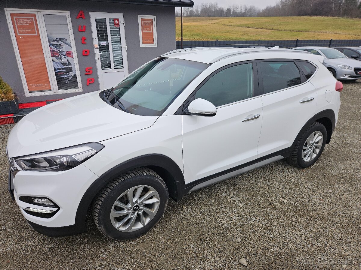 HYUNDAI TUCSON 1.6 T-GDI  4WD/AUTOMAT 99 000 KM/ 1.MAJITEĽ