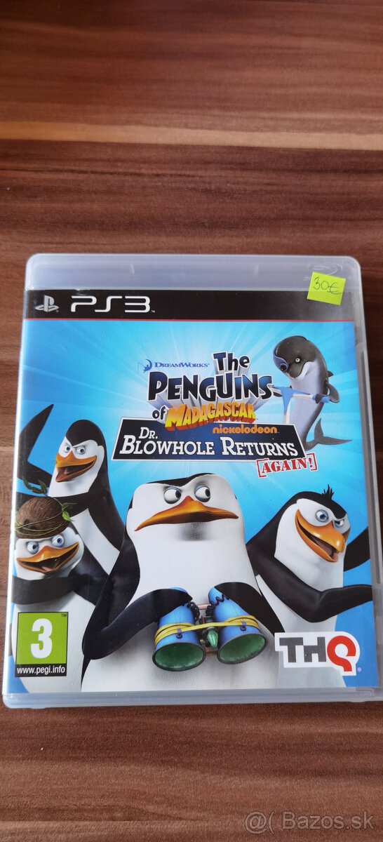 The PENGUINS of MADAGASCAR PS3