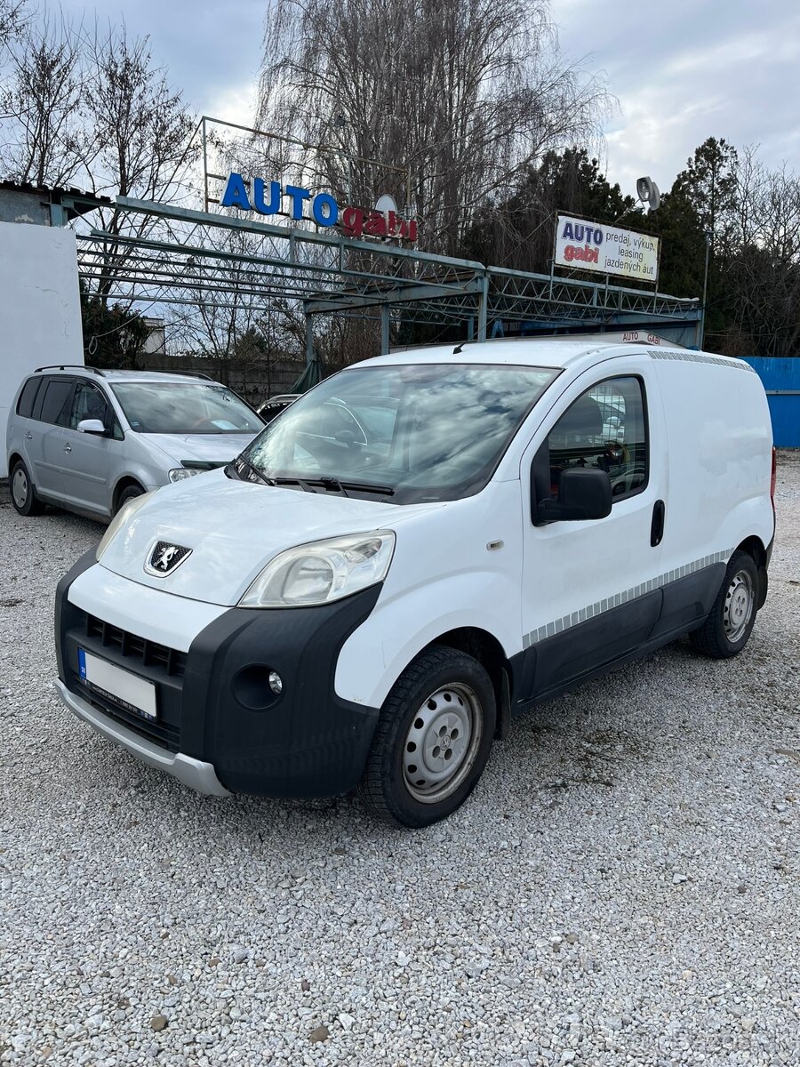 Peugeot Bipper 1.4e, 2009, 54 kW, 72308 km