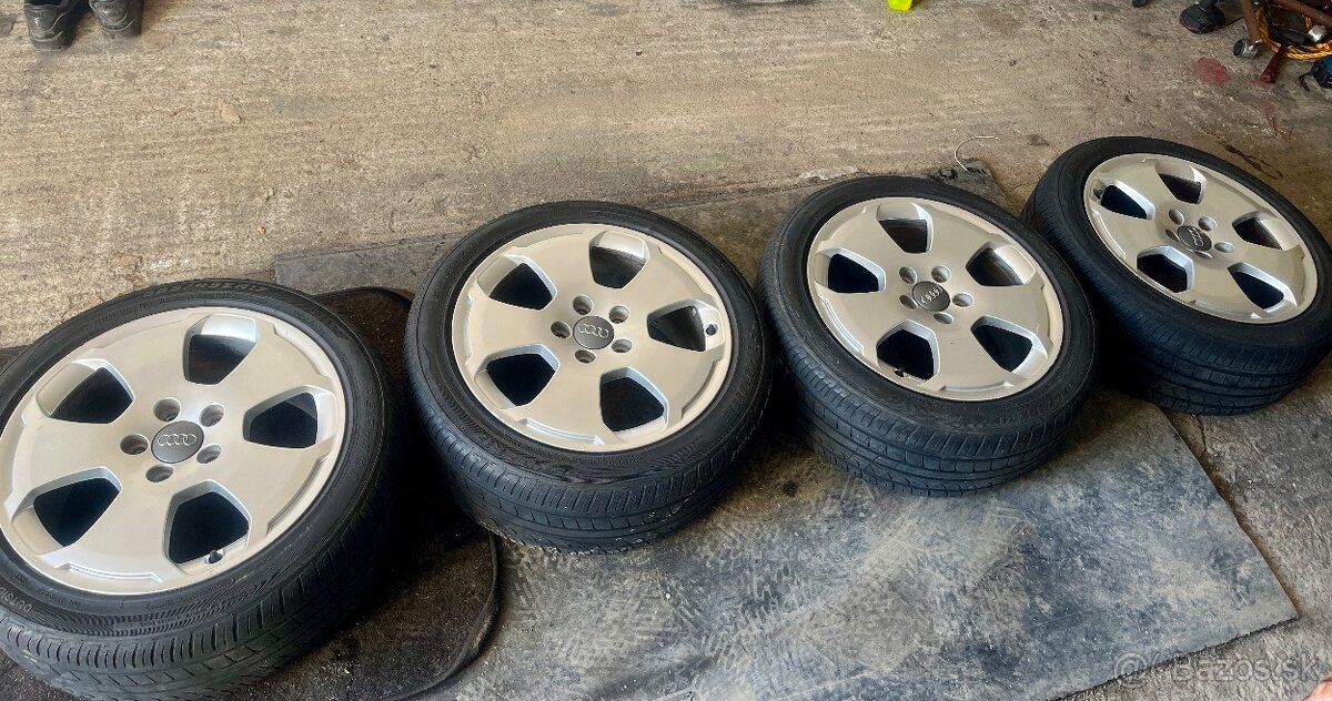 5X112 R17 + letné pneu