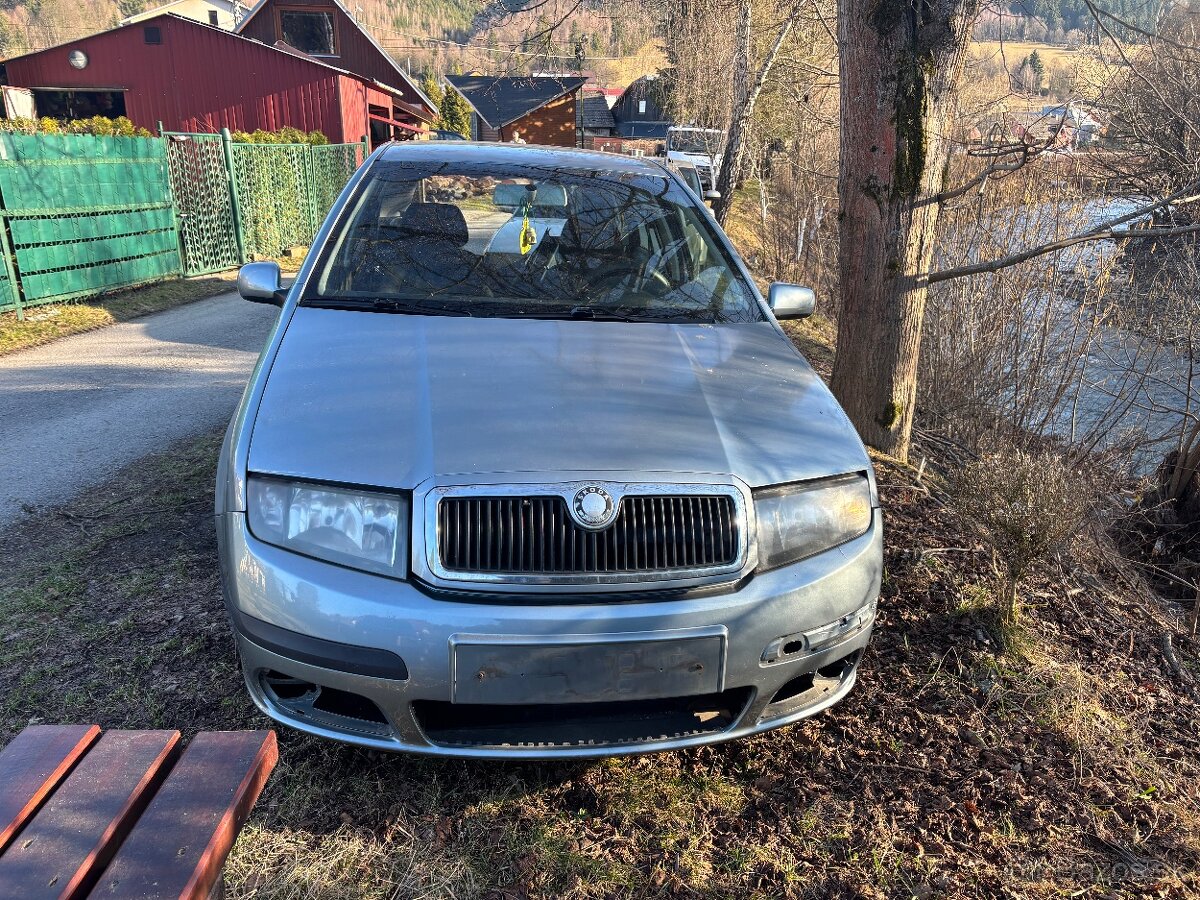 Škoda fabia 1.2htp,1.4mpi a 1.9tdi Rozpredam na náhradné