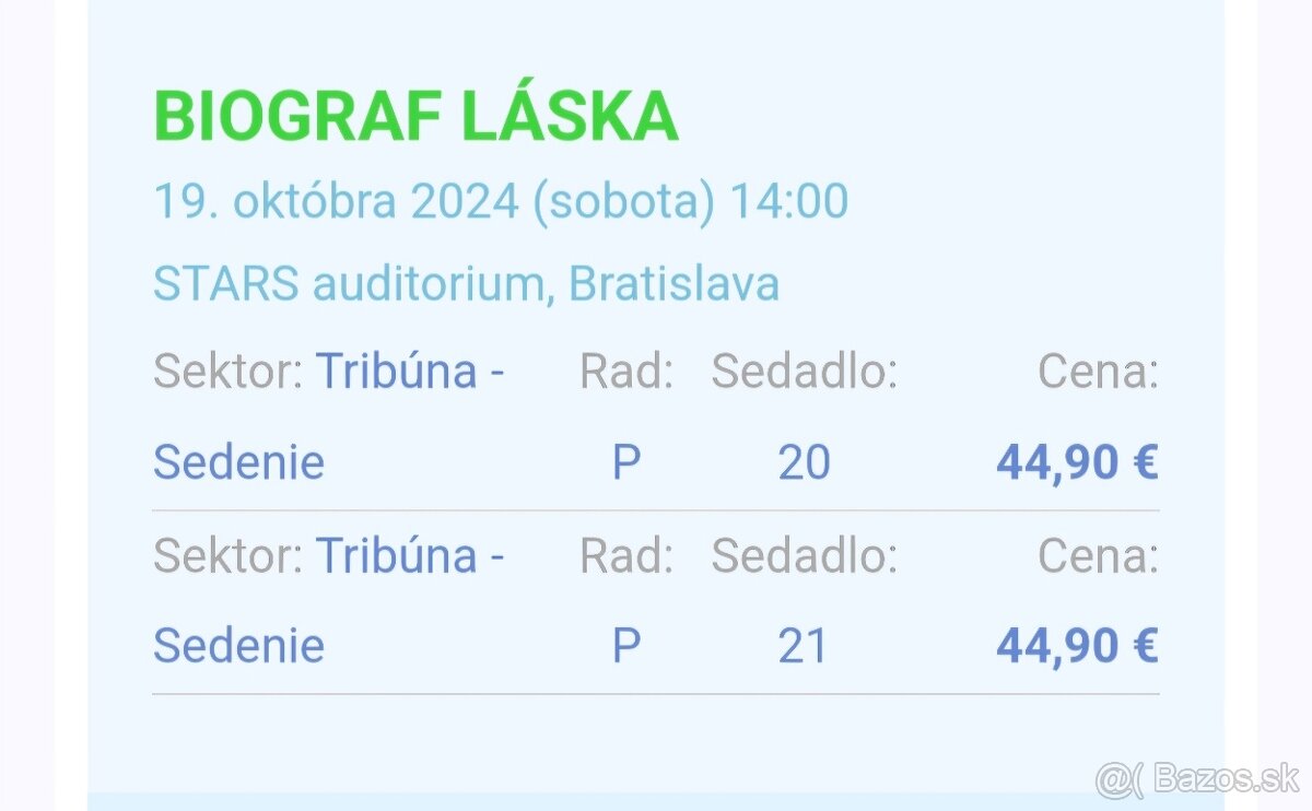 Biograf láska