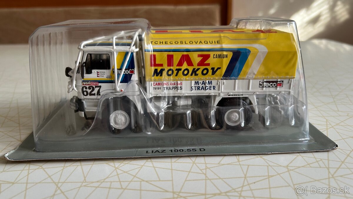 LIAZ 100.55 D Dakar 1:43 DeaGostini + časopis PL