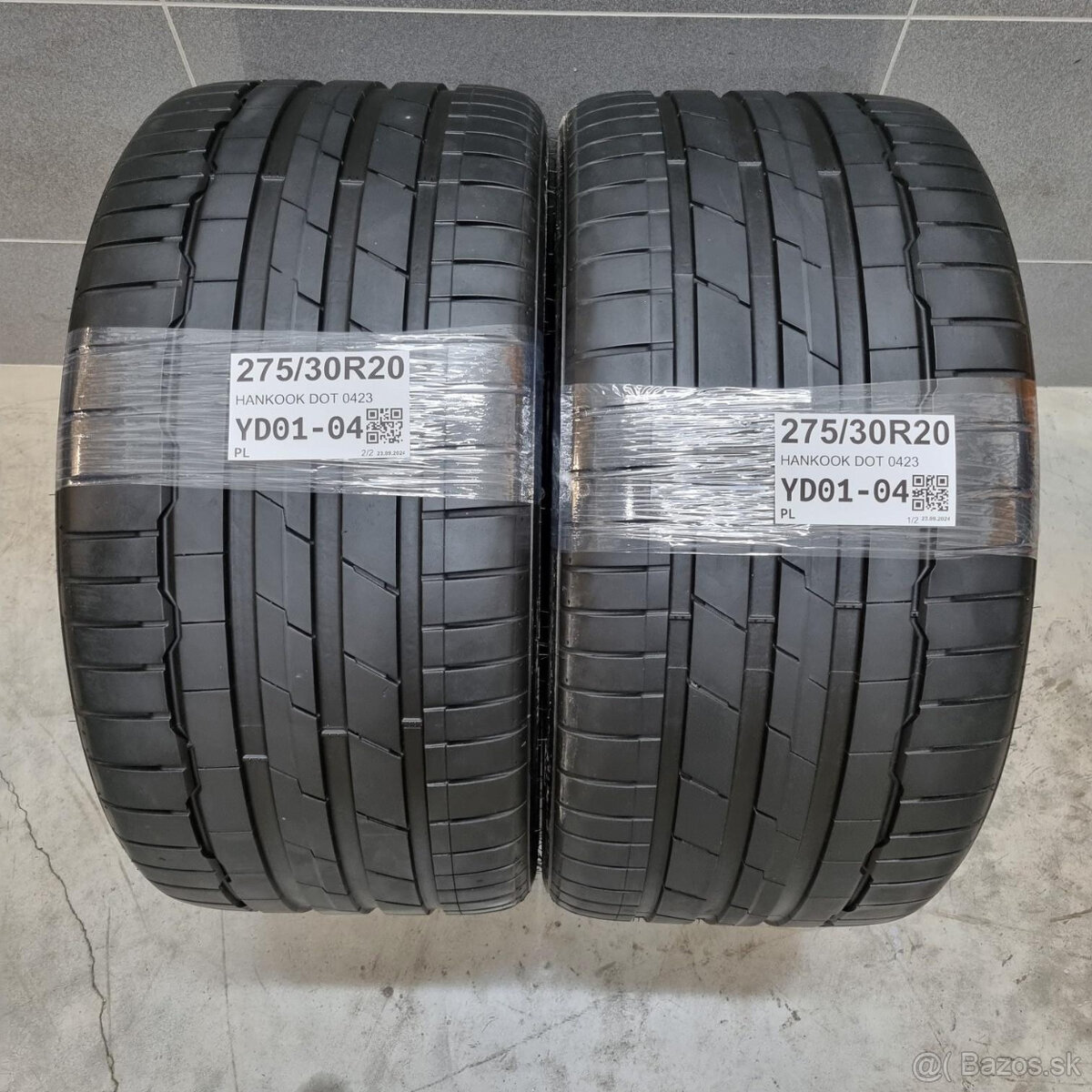 Letné pneumatiky 275/30 R20 HANKOOK DOT0423