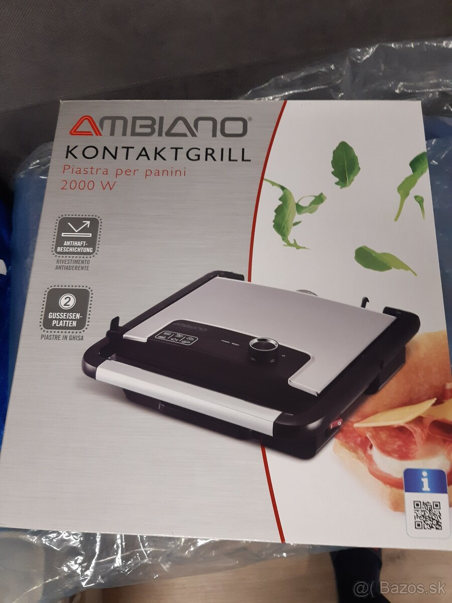 Predám nepoužitý kontaktný grill