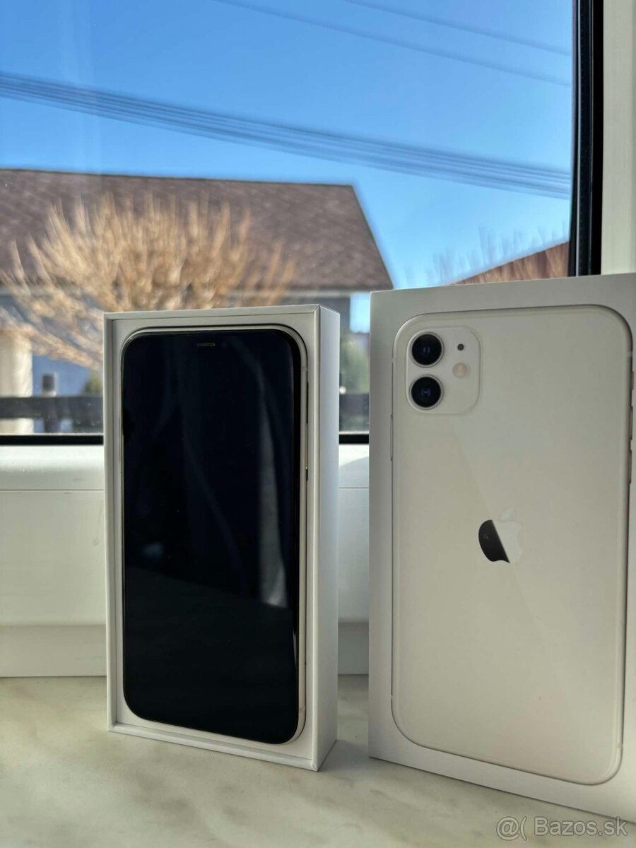 Iphone 11,White 64 GB