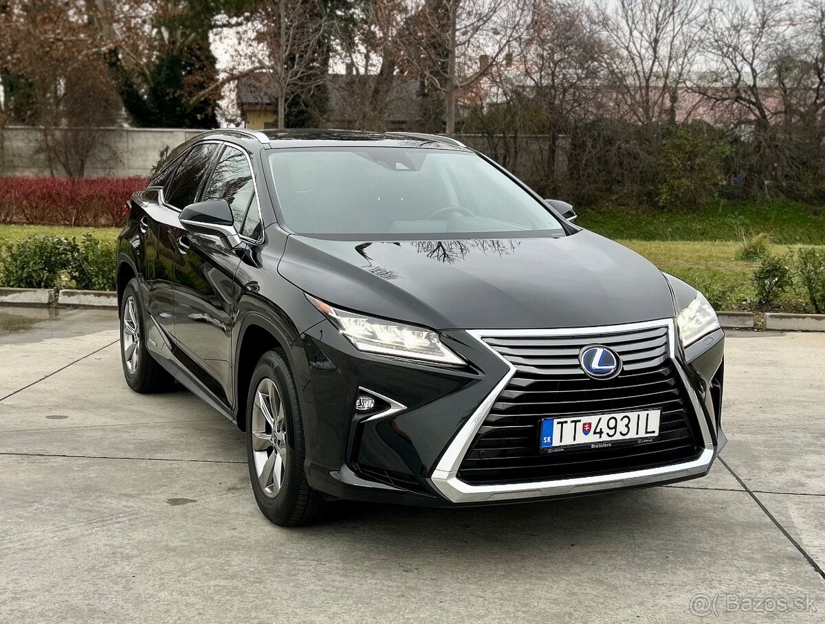 Lexus RX450h Hybrid v záruke - možnosť odpočtu DPH