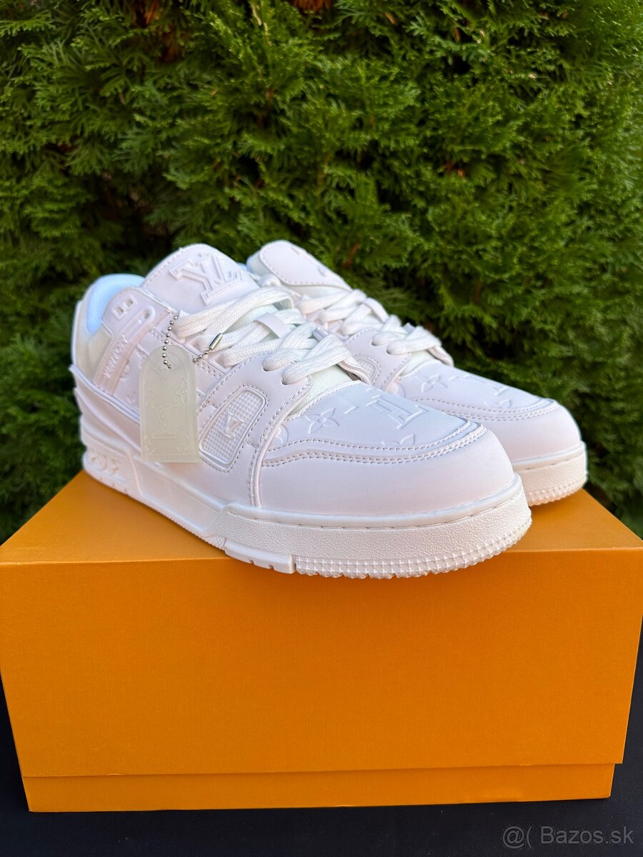 Louis Vuitton tenisky white Komplet balenie