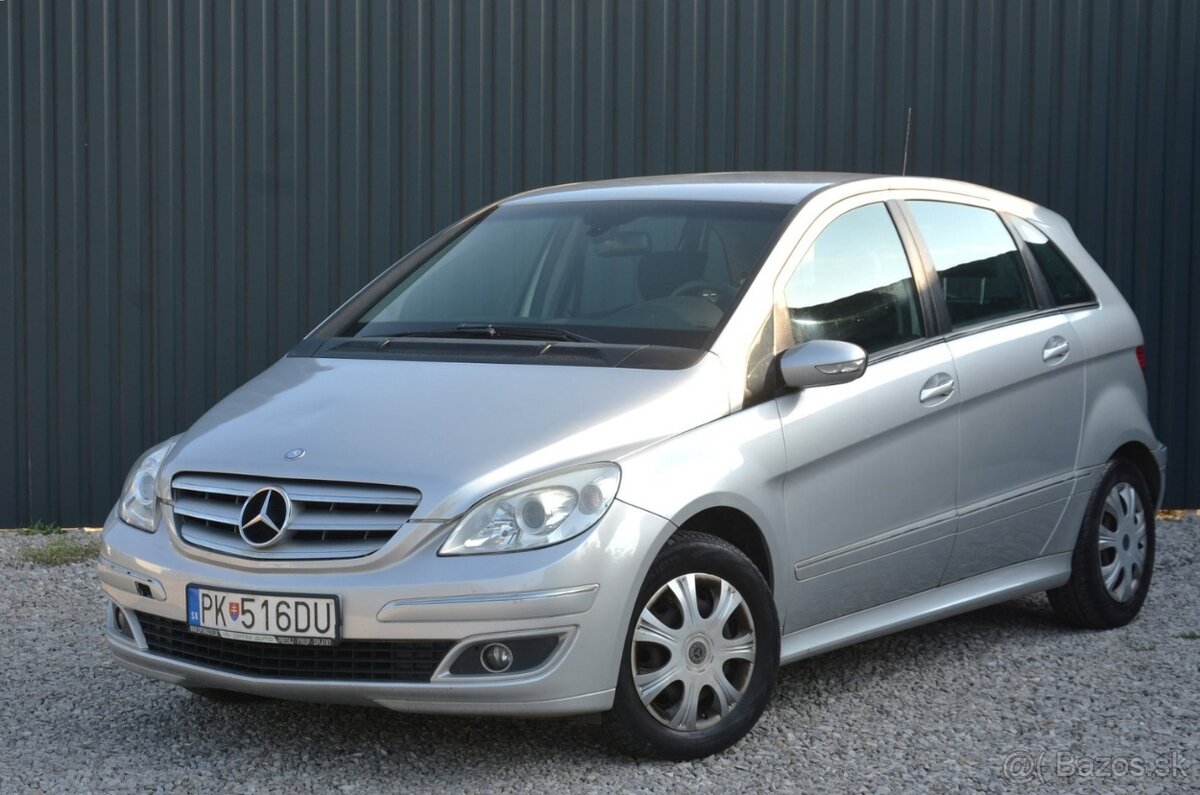 Mercedes B trieda 1.7 benzín, SR. voz, 2. majiteľ