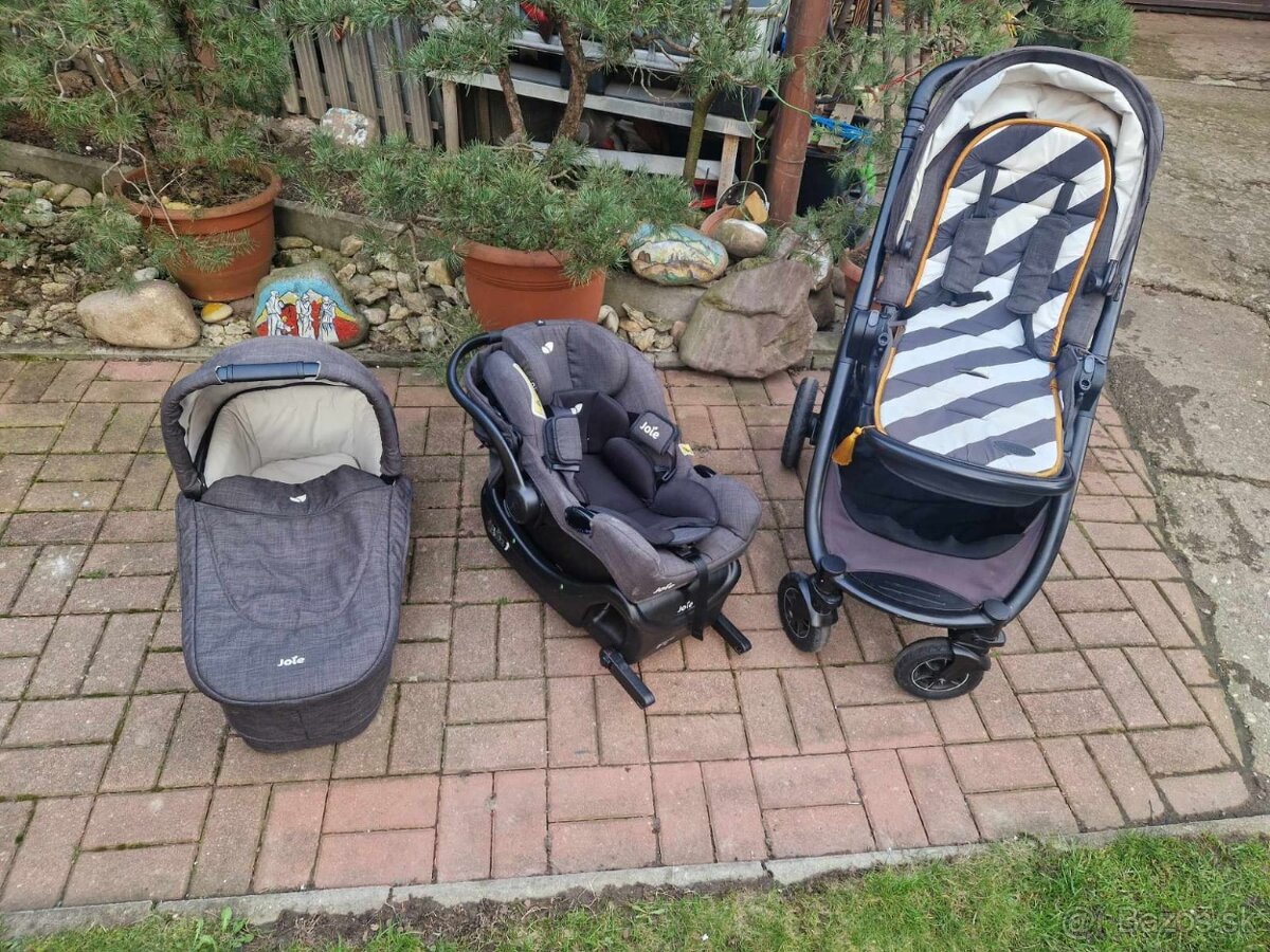 Joie kočík komplet + isofix základňa s vajíčkom