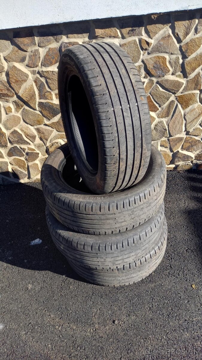 215/55R17. 94V Continental letné