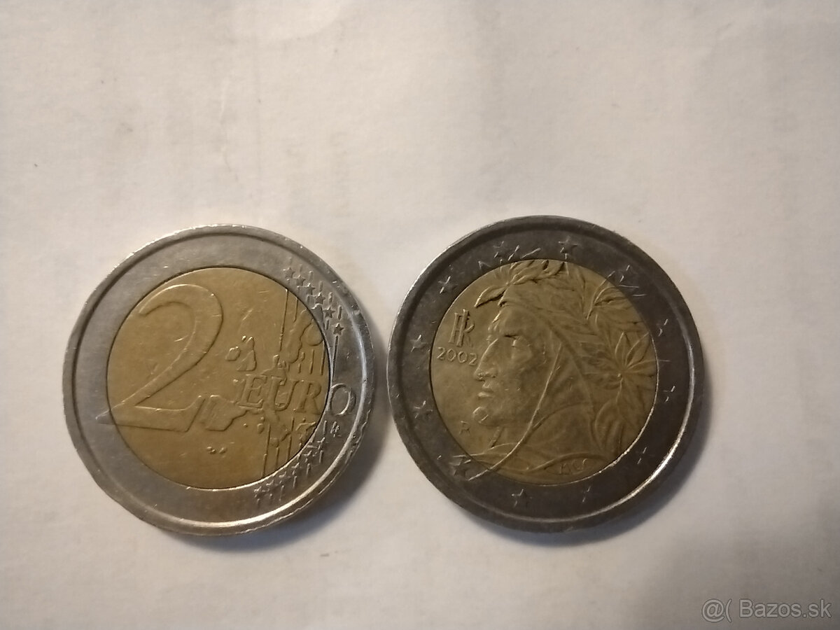 2 Euro Dante 2002