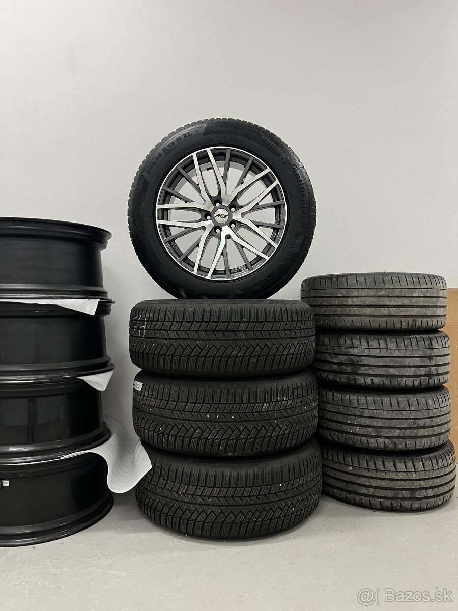 Disky R19 AEZ 5x112 vč. zimní pneumatiky 265/55 R19