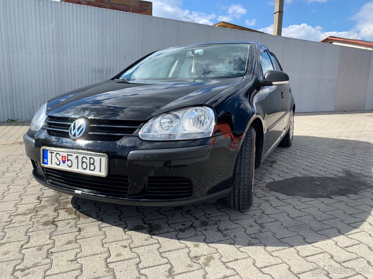 VW GOLF 5 1.9 TDI 77 kW , r.v. 2008 (6 kvalt)