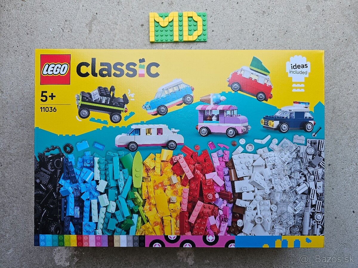 LEGO Classic 11036 Tvorivé vozidlá