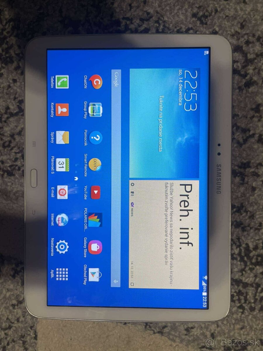 Tablet Samsung Galaxy Tab3 10,1"