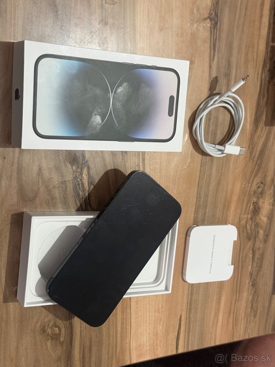 Predám Apple iPhone 14 PRO 128GB Black Známky používania.