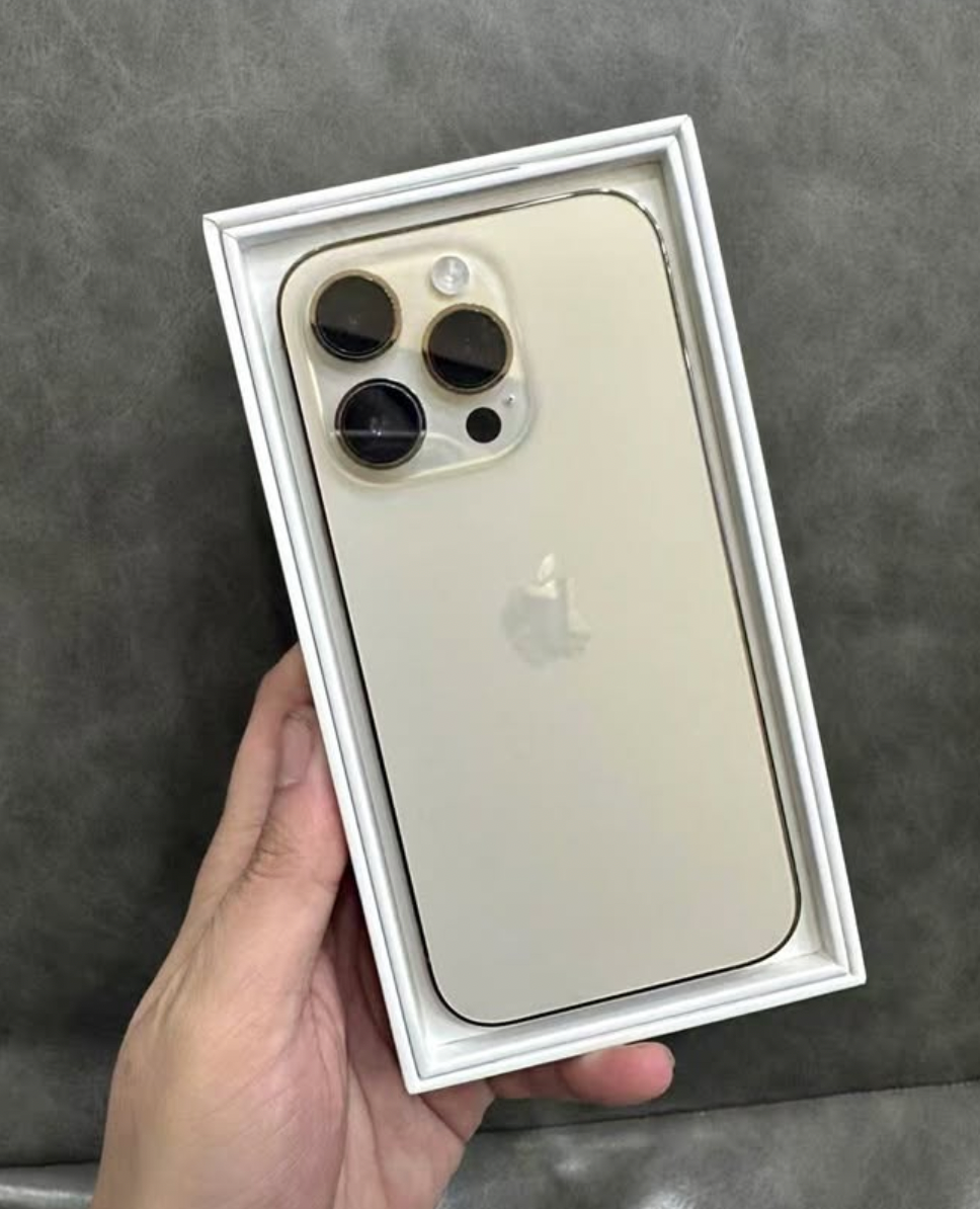 Predám Apple iPhone 14 PRO Gold 128gb TOP STAV - [25.2. 2025