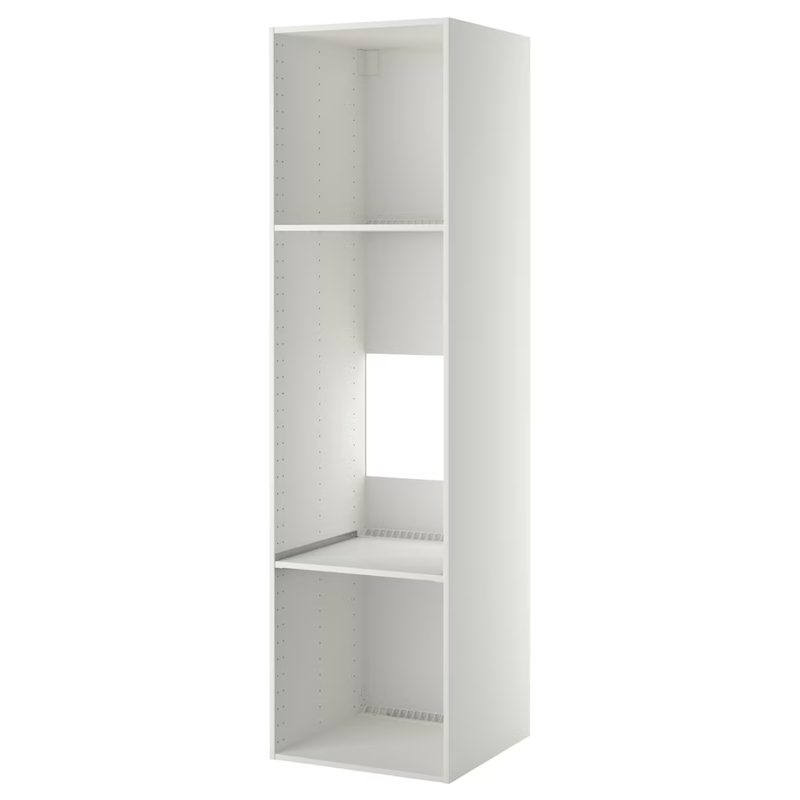 Ikea METOD Skrinka/spotrebiče, biela, 60x60x220 cm