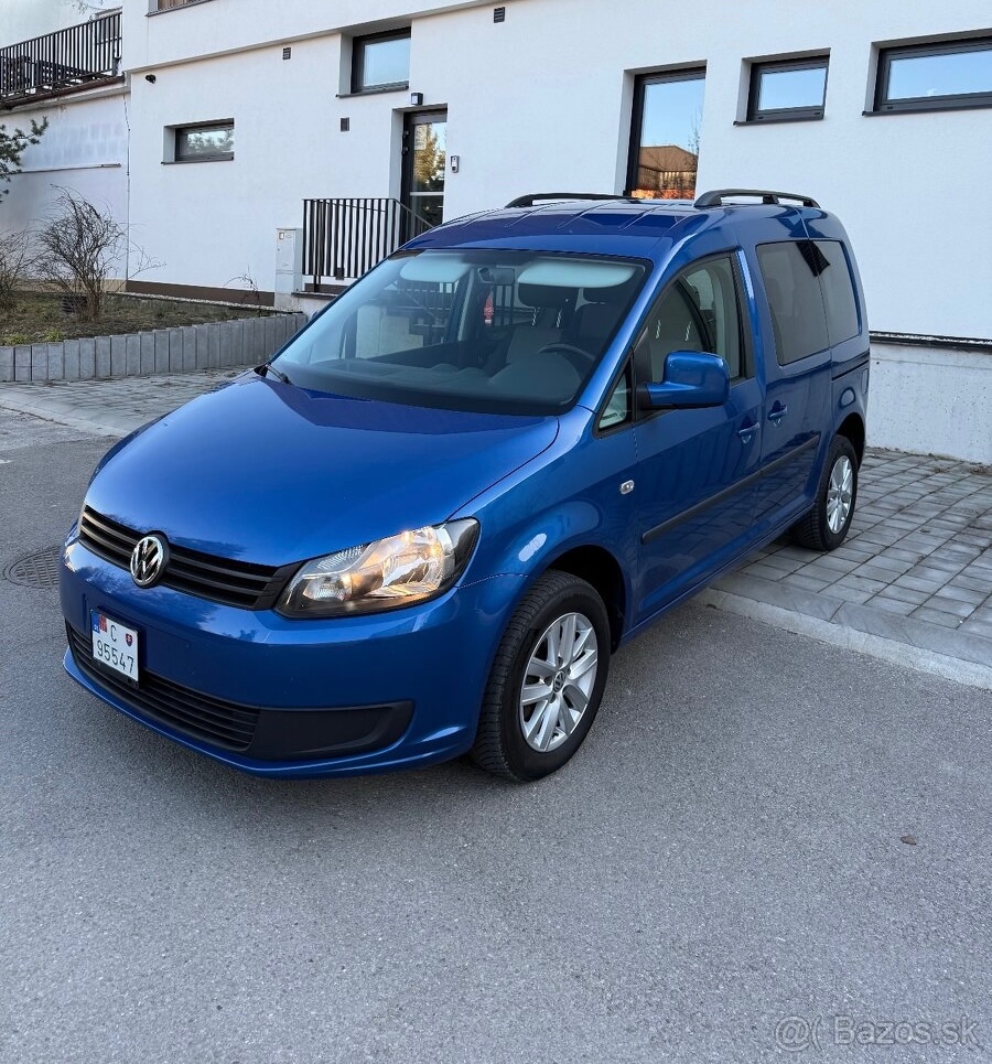 Volkswagen Vw Caddy 1.6 TDI 75kw CR Klíma,Ťažné,Abs,Centrál