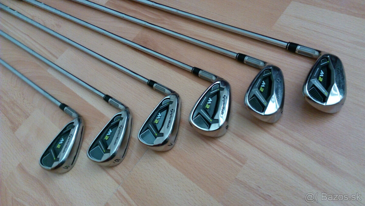 TaylorMade M2 zeleza irons sada zeliez golfove palice