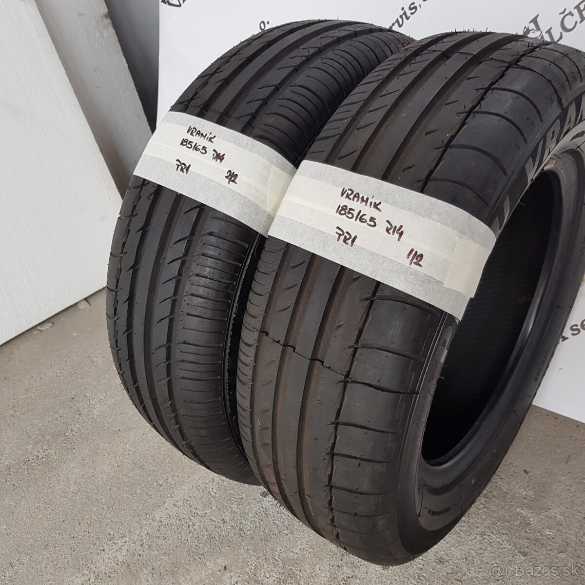 2 kusy 185/65 R14 VRANIK