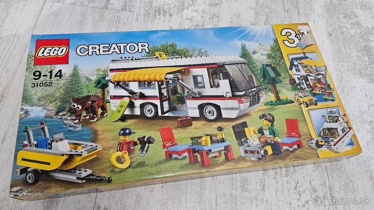 Predám krásne LEGO CREATOR 31052 Caravan - NOVÉ