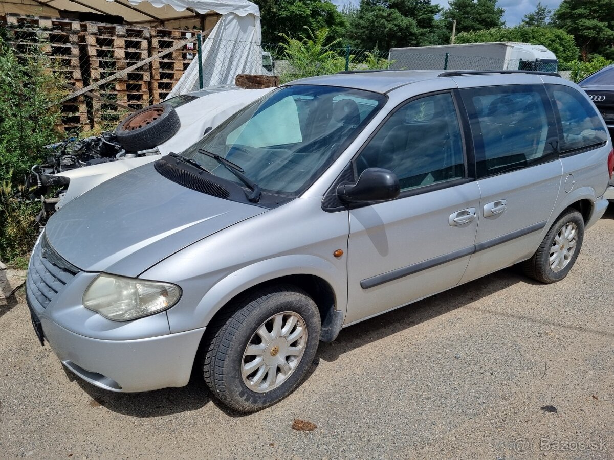 Chrysler voyager 2.8crd, 110kw, navi, 110kw, 06,klimatizace