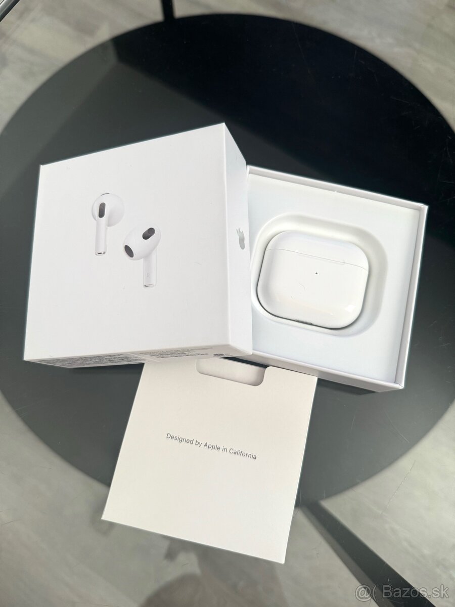 Predám slúchadlá Apple airpods gen 3 s