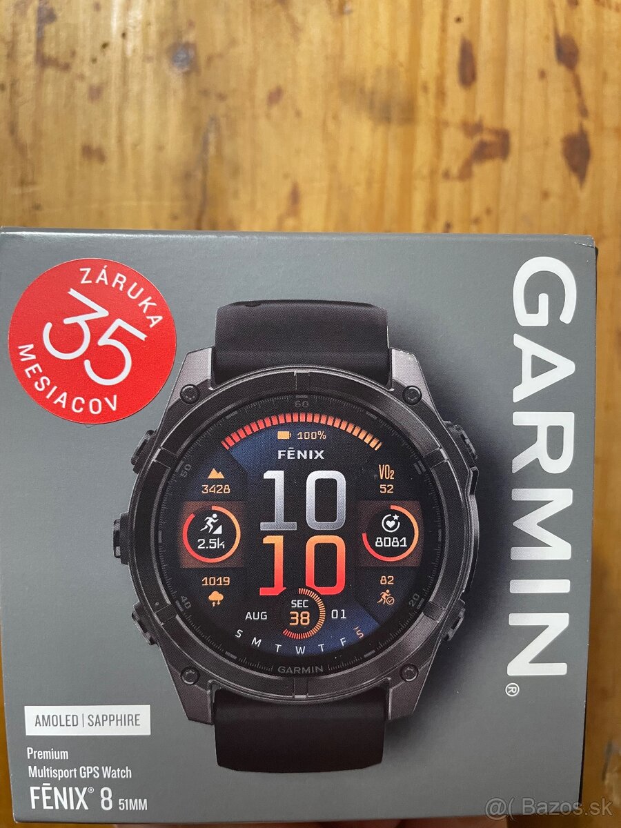 Garmin fenix 8 sapphire