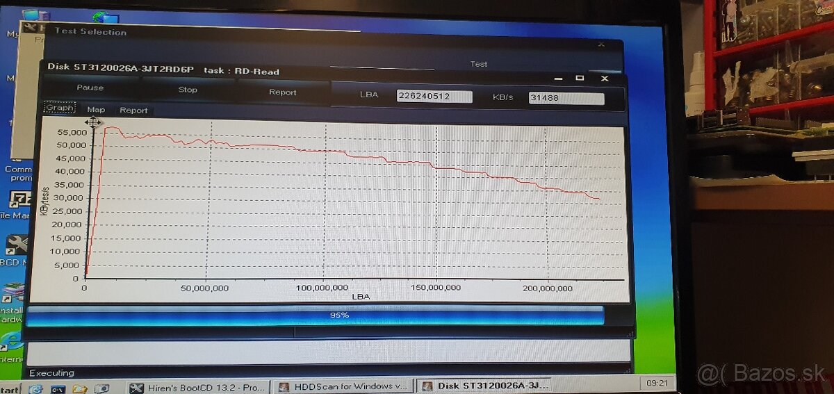 120GB PATA EIDE ATA133 7200rpm Seagate Barracuda 7200.7