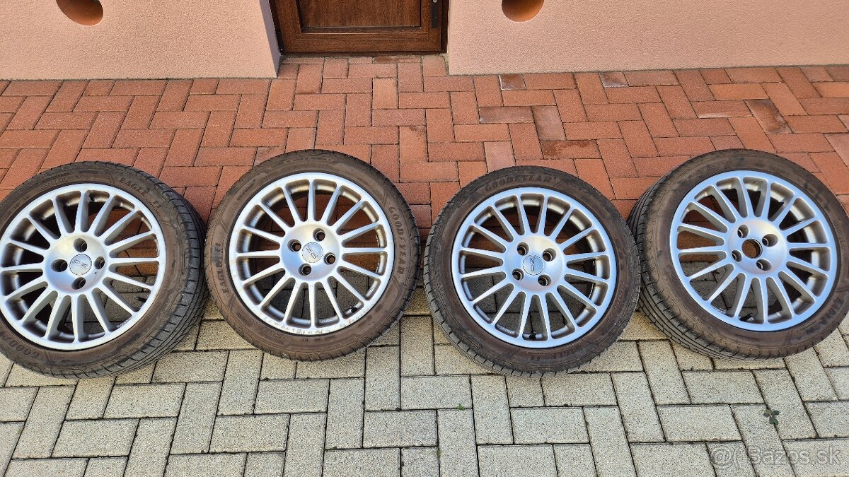 Disky OZ racing 4x100 plus letné pneumatiky