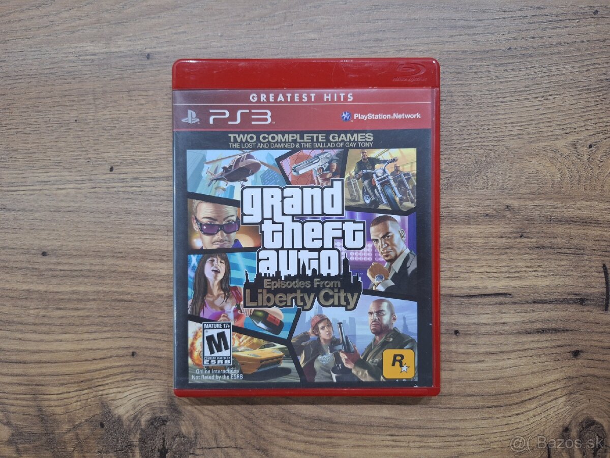 Hra na PS3 - GTA Episodes From Liberty City