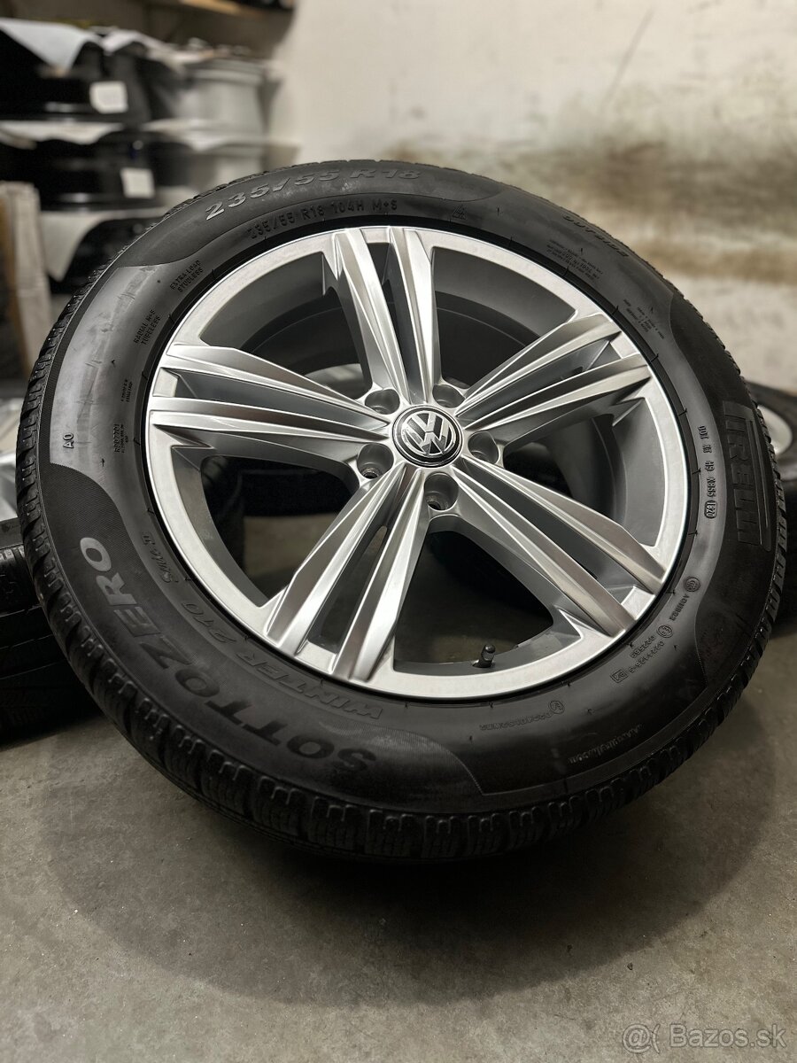 Sada kolies VW Tiguan, Kodiaq 5x112 R18, 235/55/18 Sebring