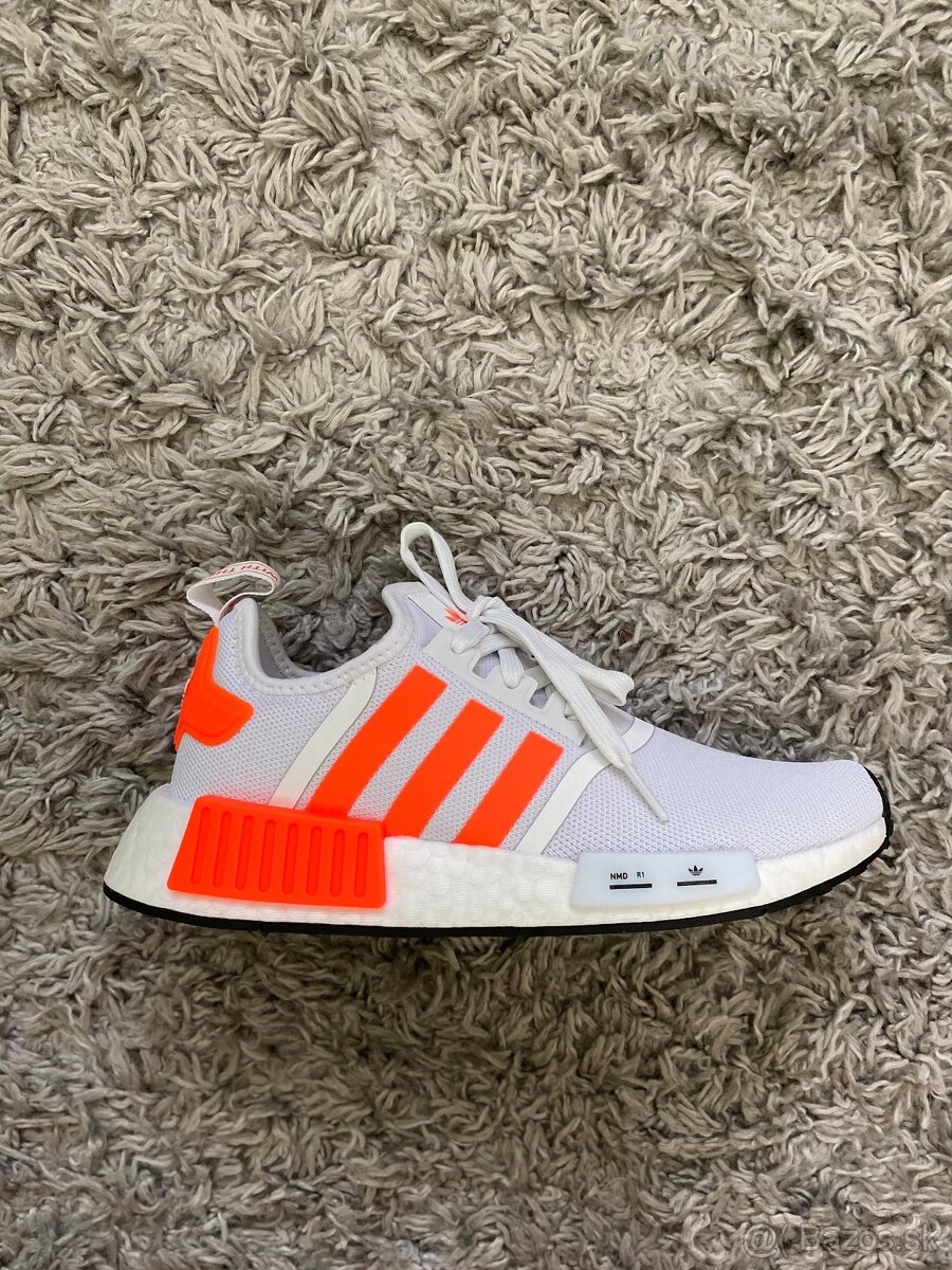 Adidas NMD R1 White Orange