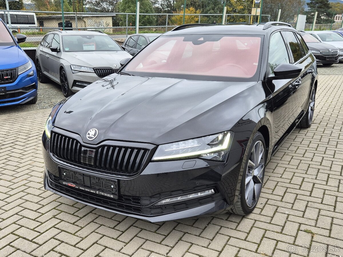 Škoda Superb III DSG SPORTLINE VIRTUAL NAVI TAŽNÉ