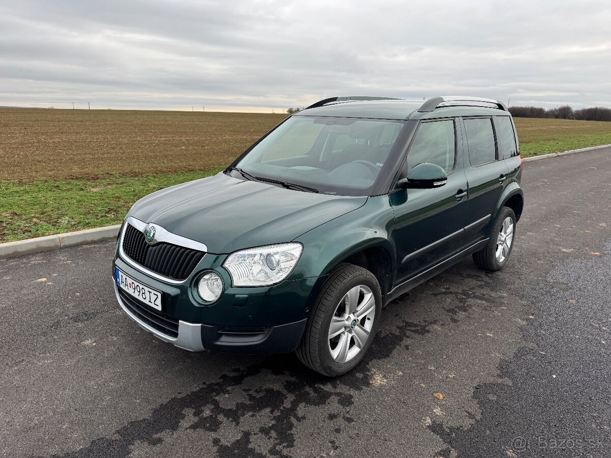 Škoda Yeti 2.0 TDI 103kw 4x4 DSG