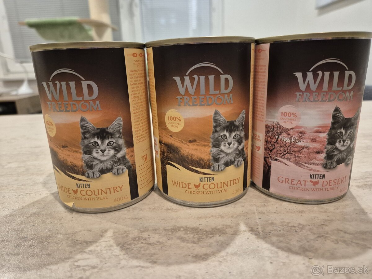 Wild Freedom Kitten 400g krmivo