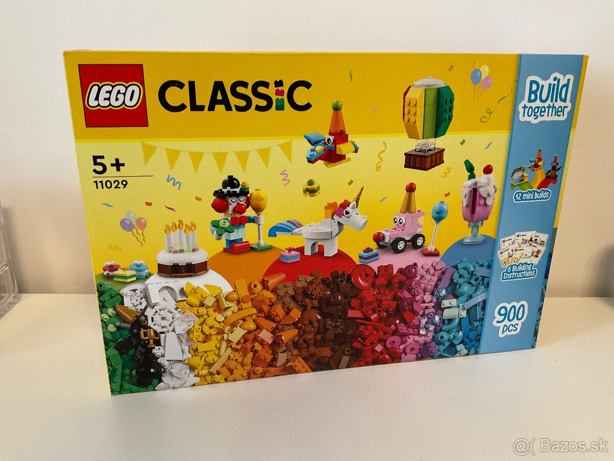 LEGO Classic 11029 Kreatívny party box - Nové, nerozbalené