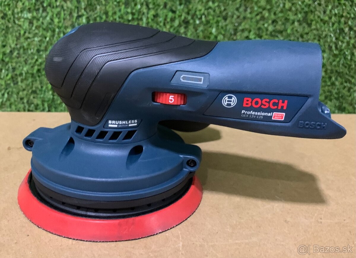 BOSCH GEX 12V-125 PROFESSIONAL Akumulátorová excentrická brú