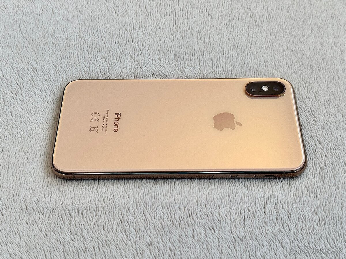 iPhone XS 64GB Gold, NOVÁ BATERKA